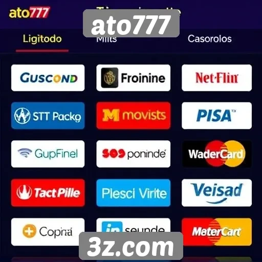 metodos de pagamento disponíveis no ato777